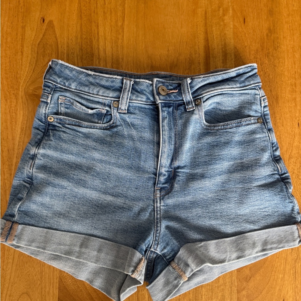 American Eagle Stretch Denim Mom Short